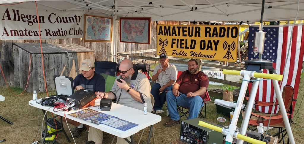 Allegan County Fair Club Booth